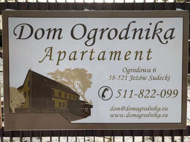 Апартаменты Dom Ogrodnika Jeżów Sudecki-4